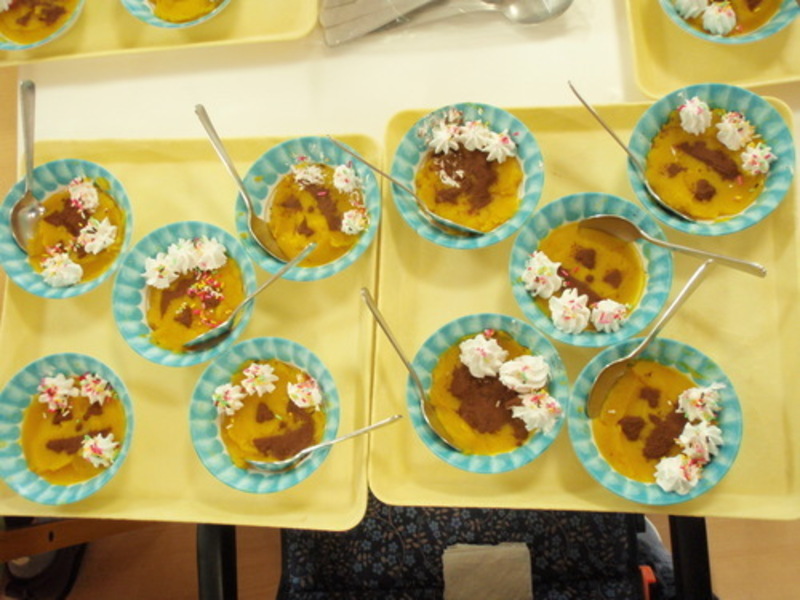 おやつレクリエーション(ハロウィン)