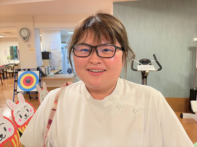 機能訓練指導員　小口妃香里さん