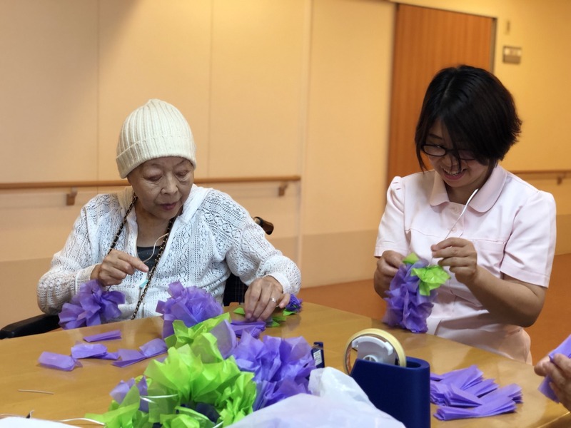 藤の花作成イベント
