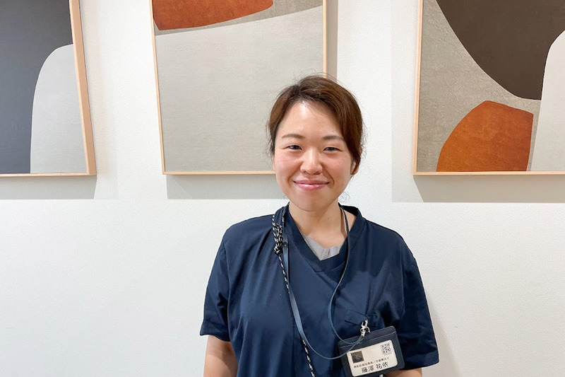 作業療法士　藤澤祐依さん