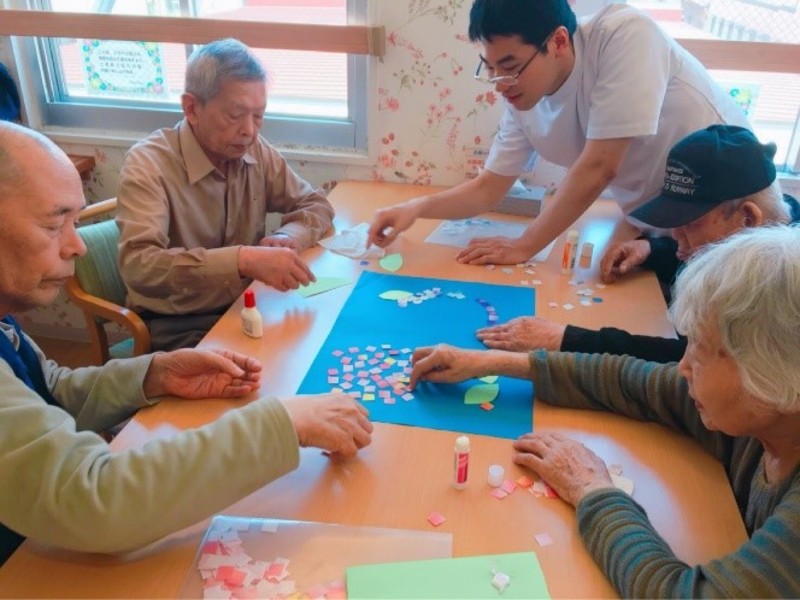 ちぎり絵イベント