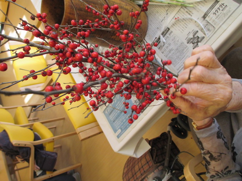 アプリコ武蔵小金井_生け花