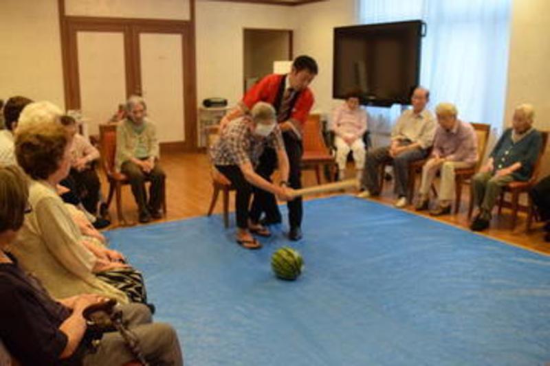 スイカ割り大会