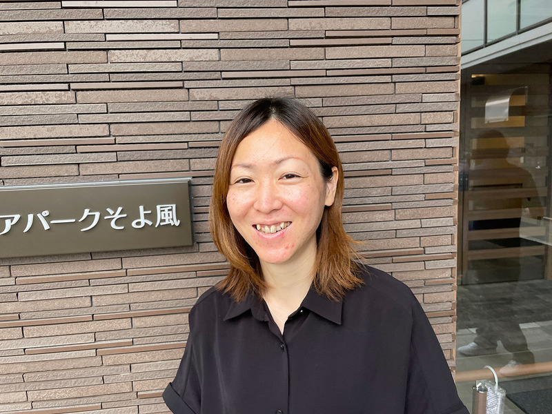 施設長　田中絢子さん