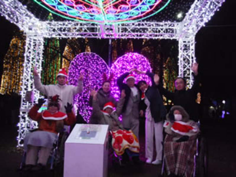 【イルミネーション見学】