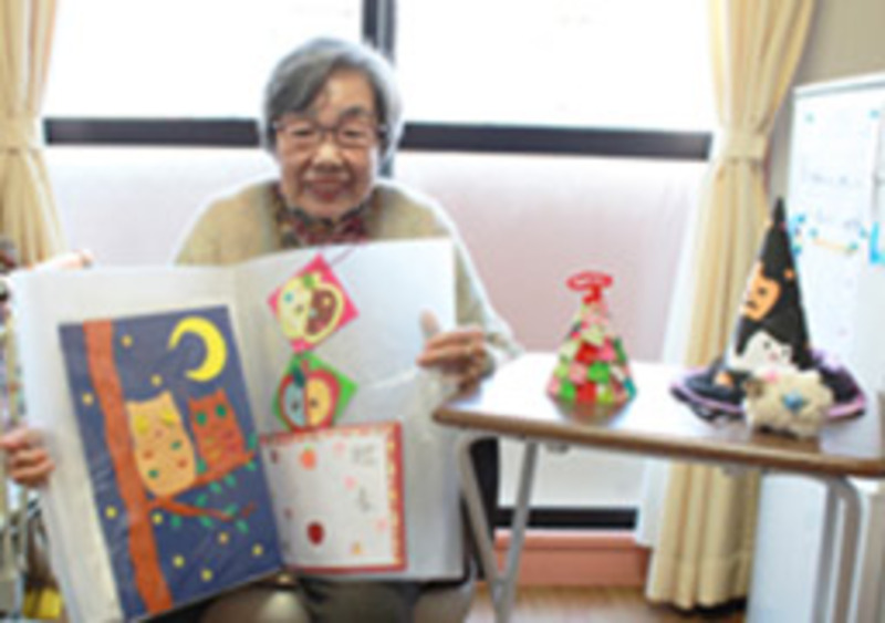 美術レクリエーション作品