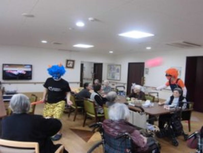 2月は、節分イベントで「鬼は外?、福は内?」