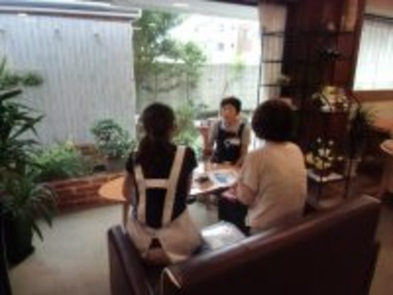 7月のカフェ　好評でした