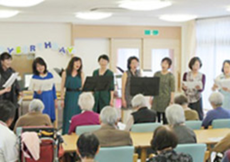 ボランティアによる合唱