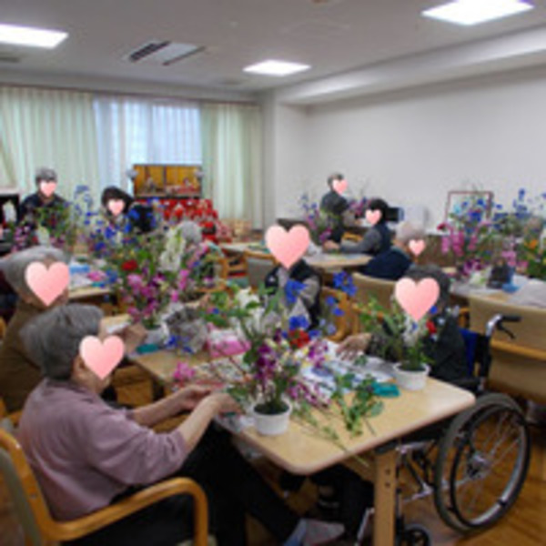 生け花レクリエーション