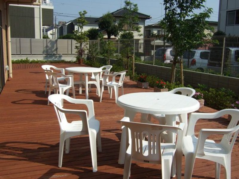 アルプスの杜「かみみぞ」_テラス