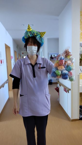 有料老人ホーム 介護の王国 モティーヌ南篠崎_節分