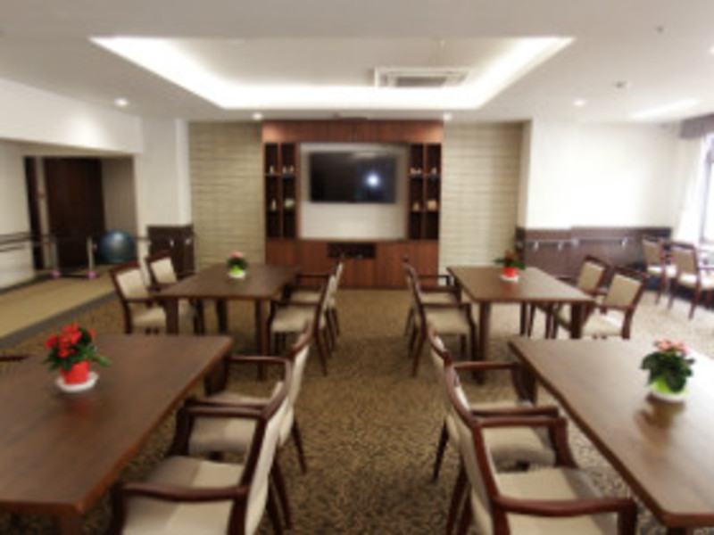 食堂談話コーナー