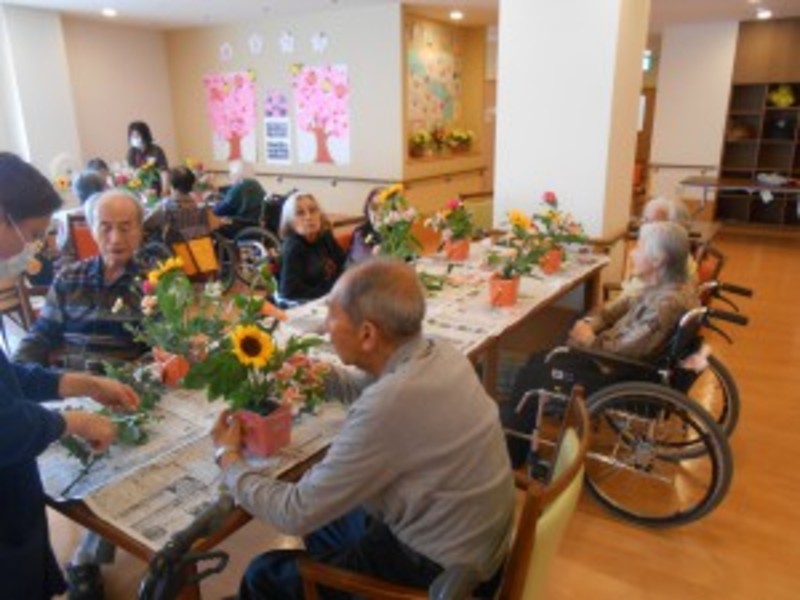 フラワーアレンジメント