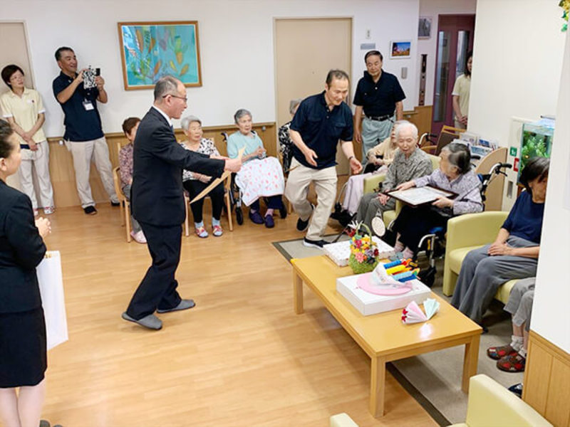敬老の日のお祝い