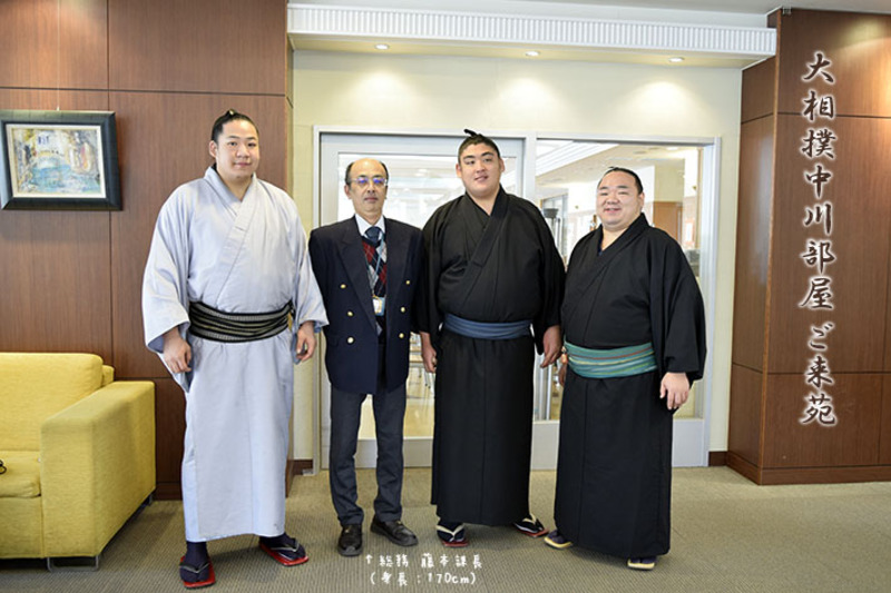 大相撲 中川部屋 ご来訪