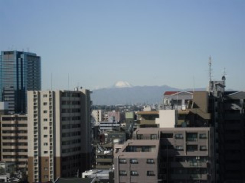 10階からの富士山