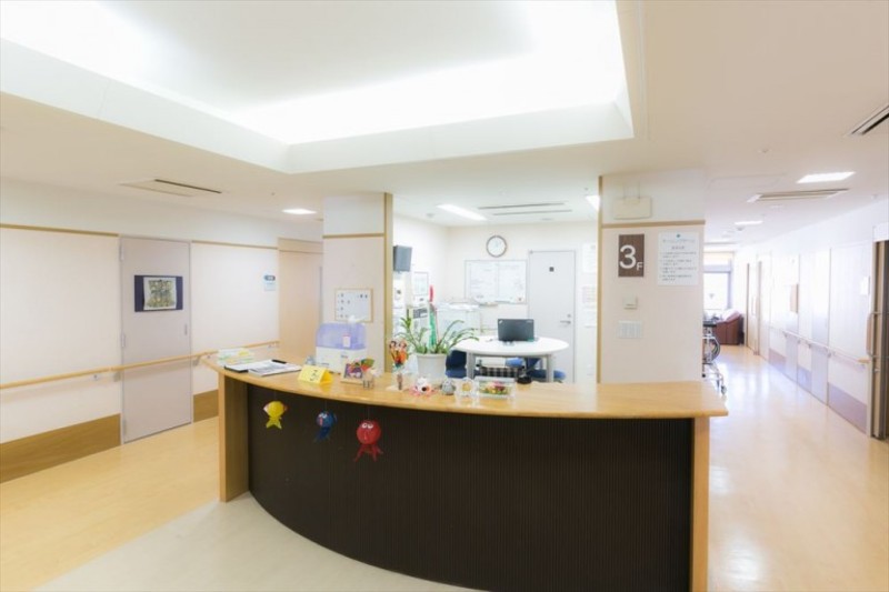 受付カウンター