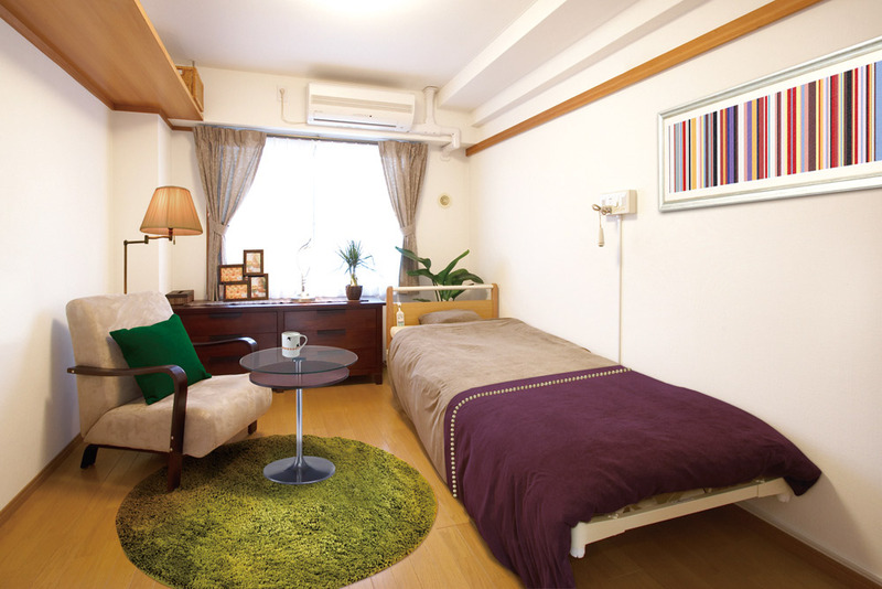 シンプルで機能的な居室