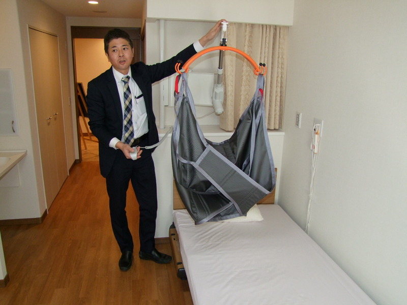２、３、４階は最良のケアの快適性を備えた柔軟な対応が可能な介護フロア