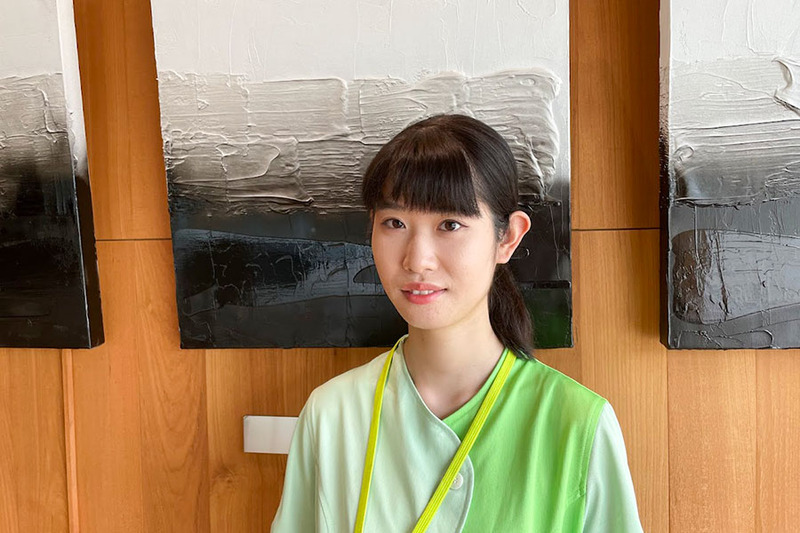 生活支援員　山中美於さん