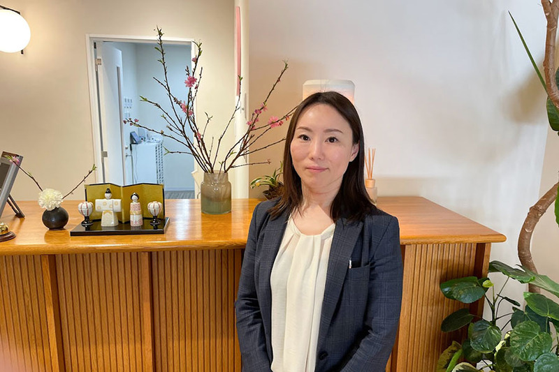 営業統括室室長　渕紀巳子さん