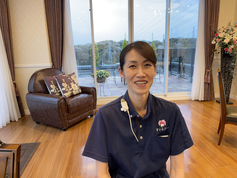 介護チーフ　南雲美智代さん